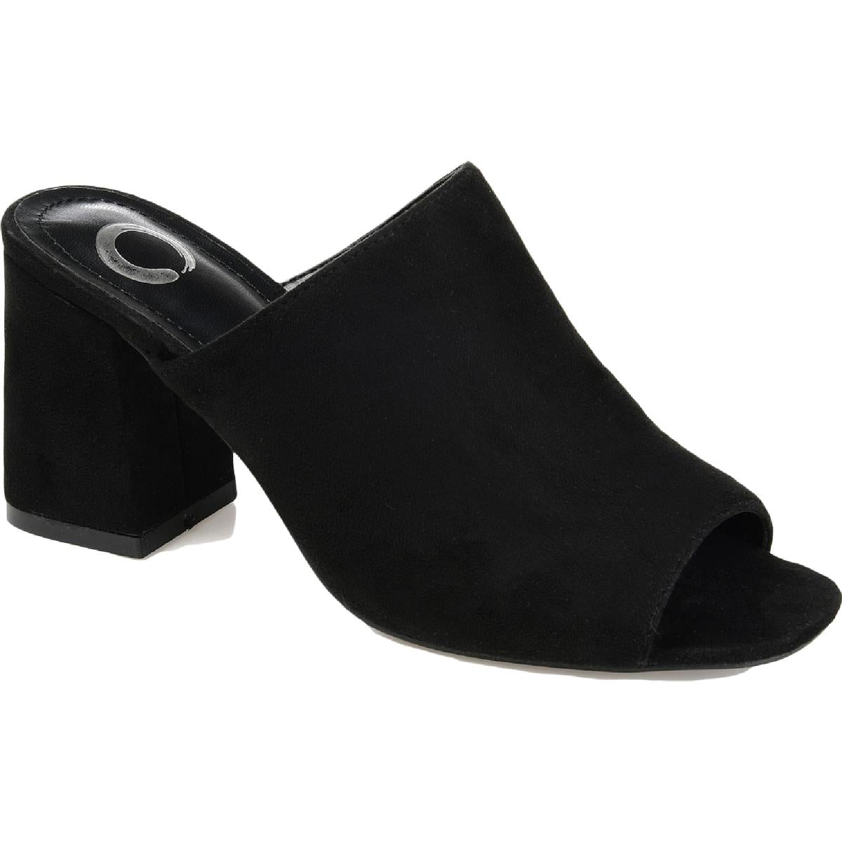 Adelaide Faux Suede Slip On Mules