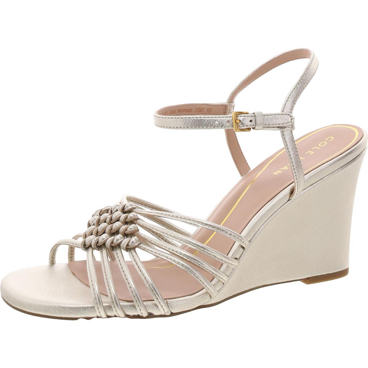 Jitney Knot Wedge Silhouette Breathable Ankle Strap
