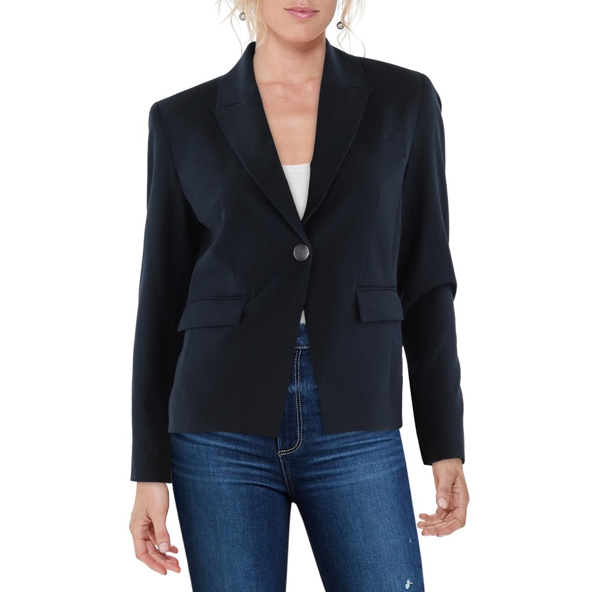 Pocket One-Button Blazer