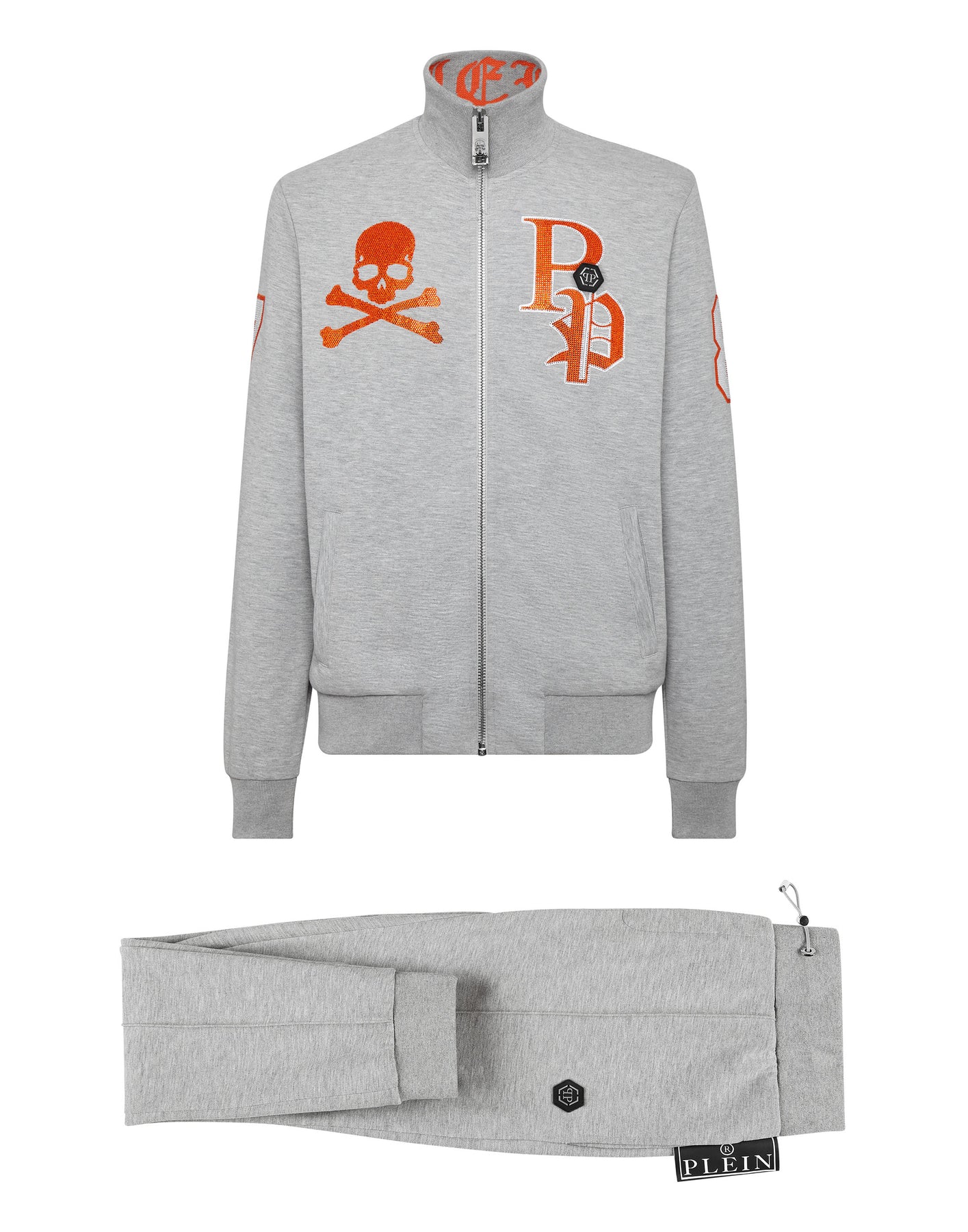 Tracksuit Top/Trousers Skull and Plein 7667743588412