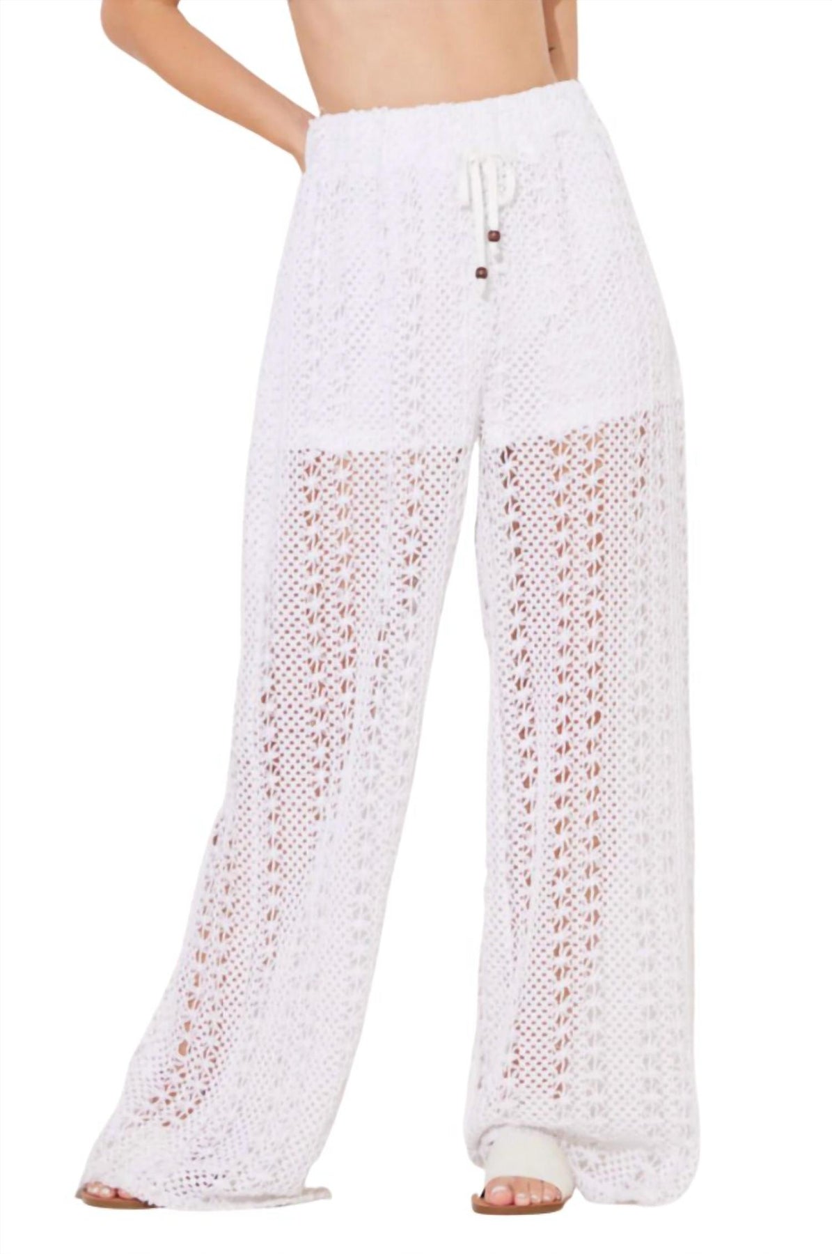 Crochet Pants In White 7701941059644