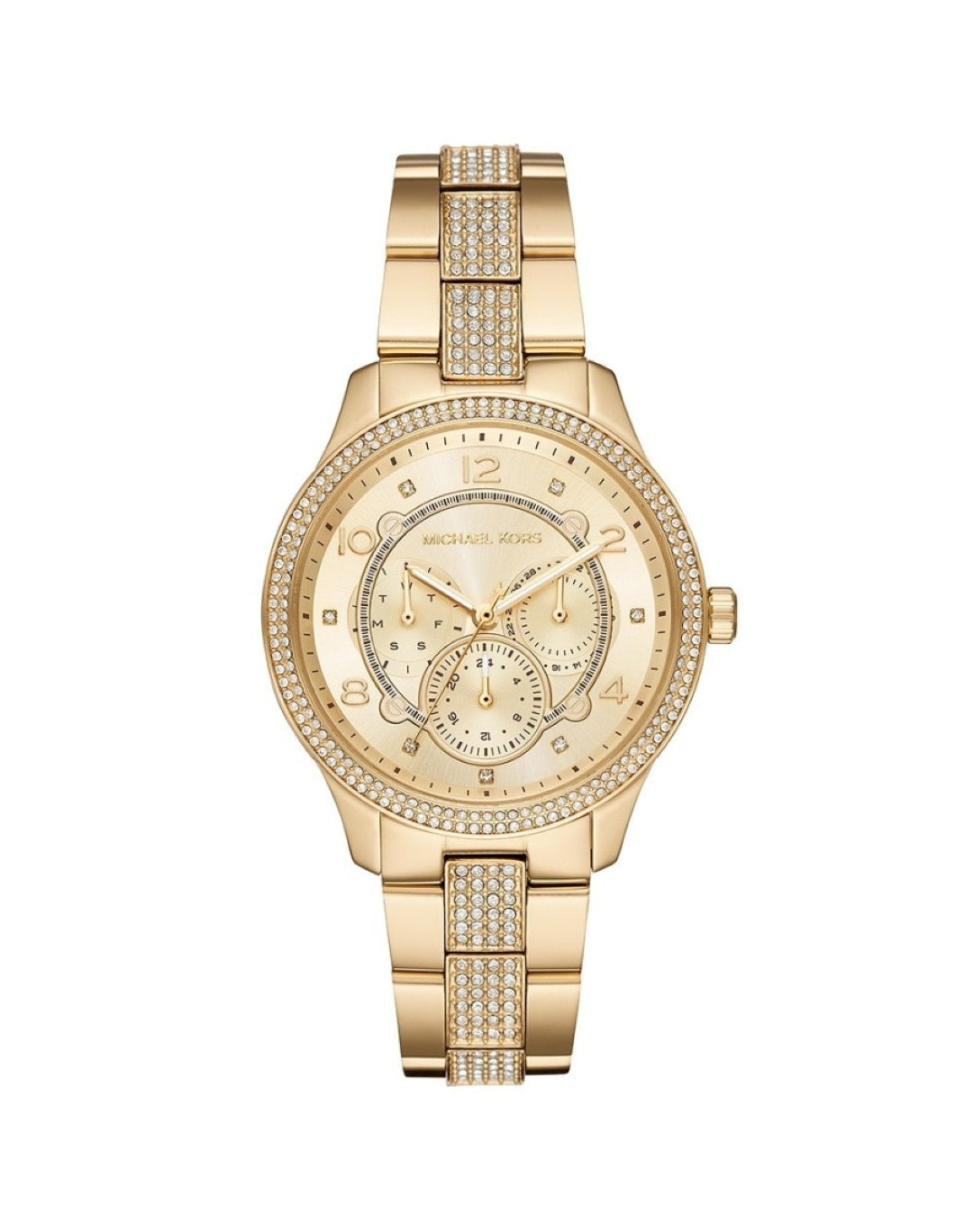 Michael Kors Cooper MK6613 Women's Gold-Tone Quartz 38mm Watch 7666138972220