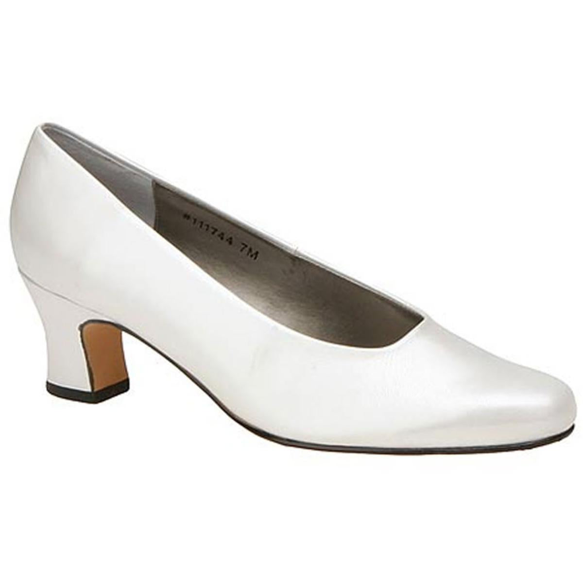 Vicki Leather Slip On Pumps