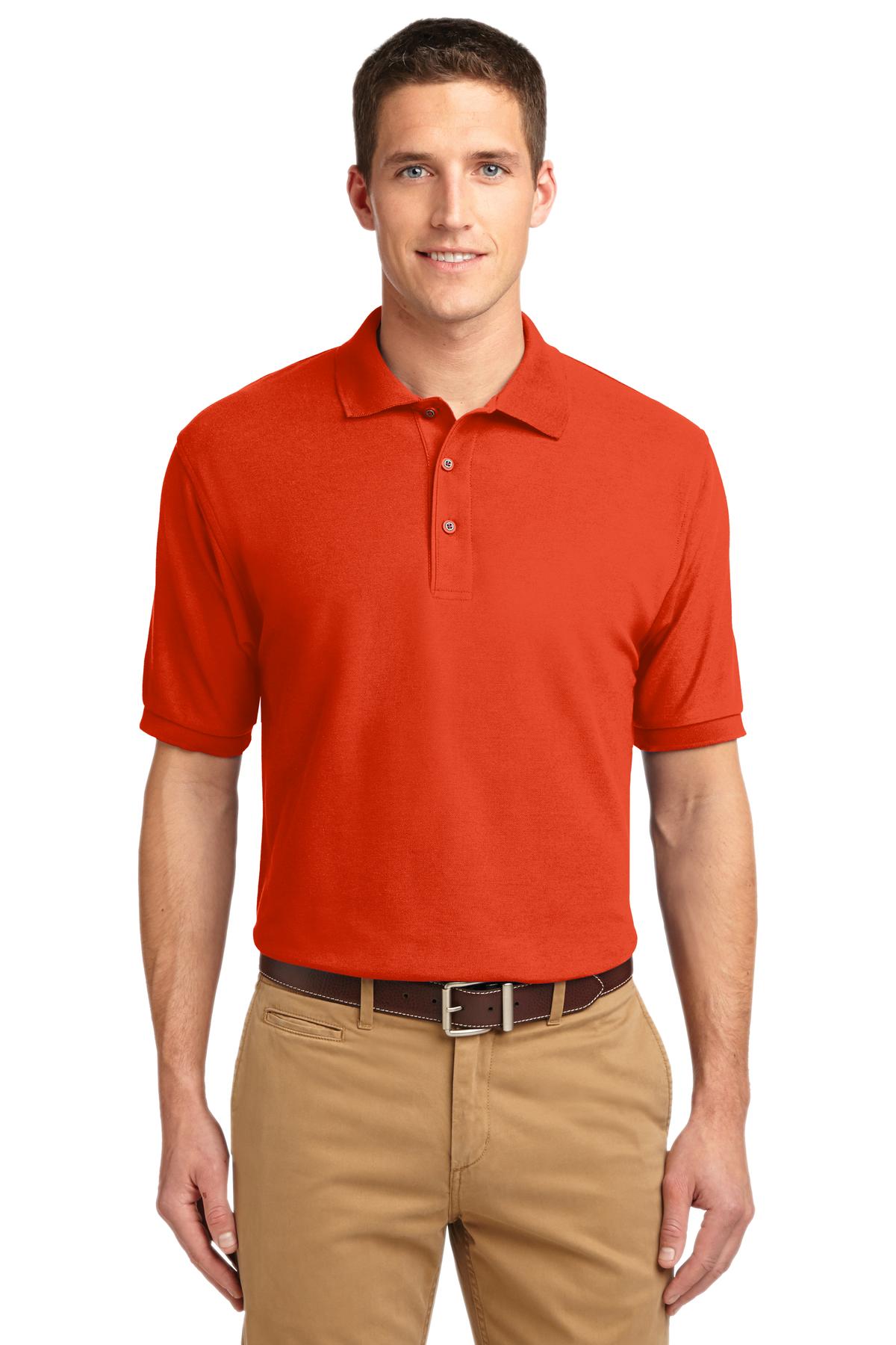 Port Authority Men's Silk Touch Polo. K500 1 of 4