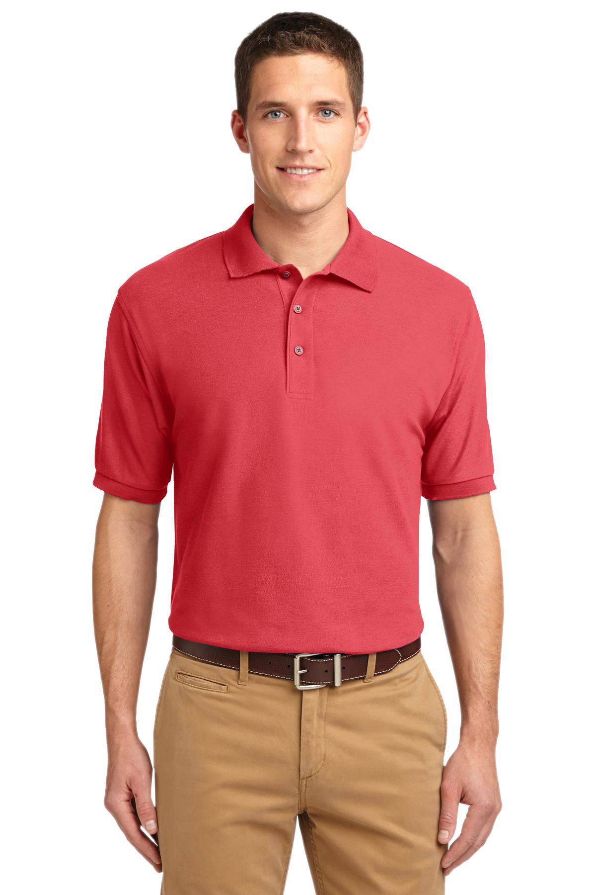 Port Authority Men's Silk Touch Polo. K500 3 of 4