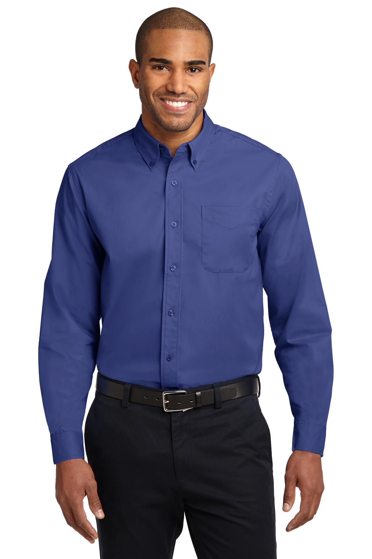 Port Authority Men's Long Sleeve Easy Care Shirt. S608 1 of 3