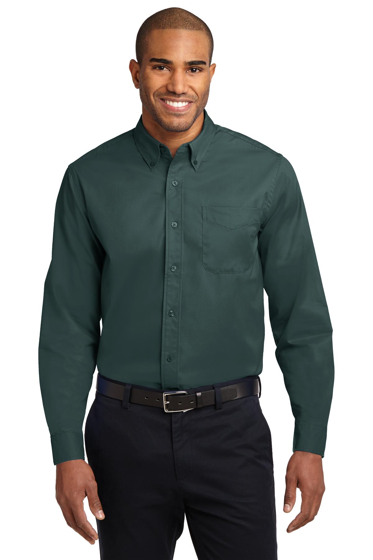 Port Authority Men's Long Sleeve Easy Care Shirt. S608 2 of 3