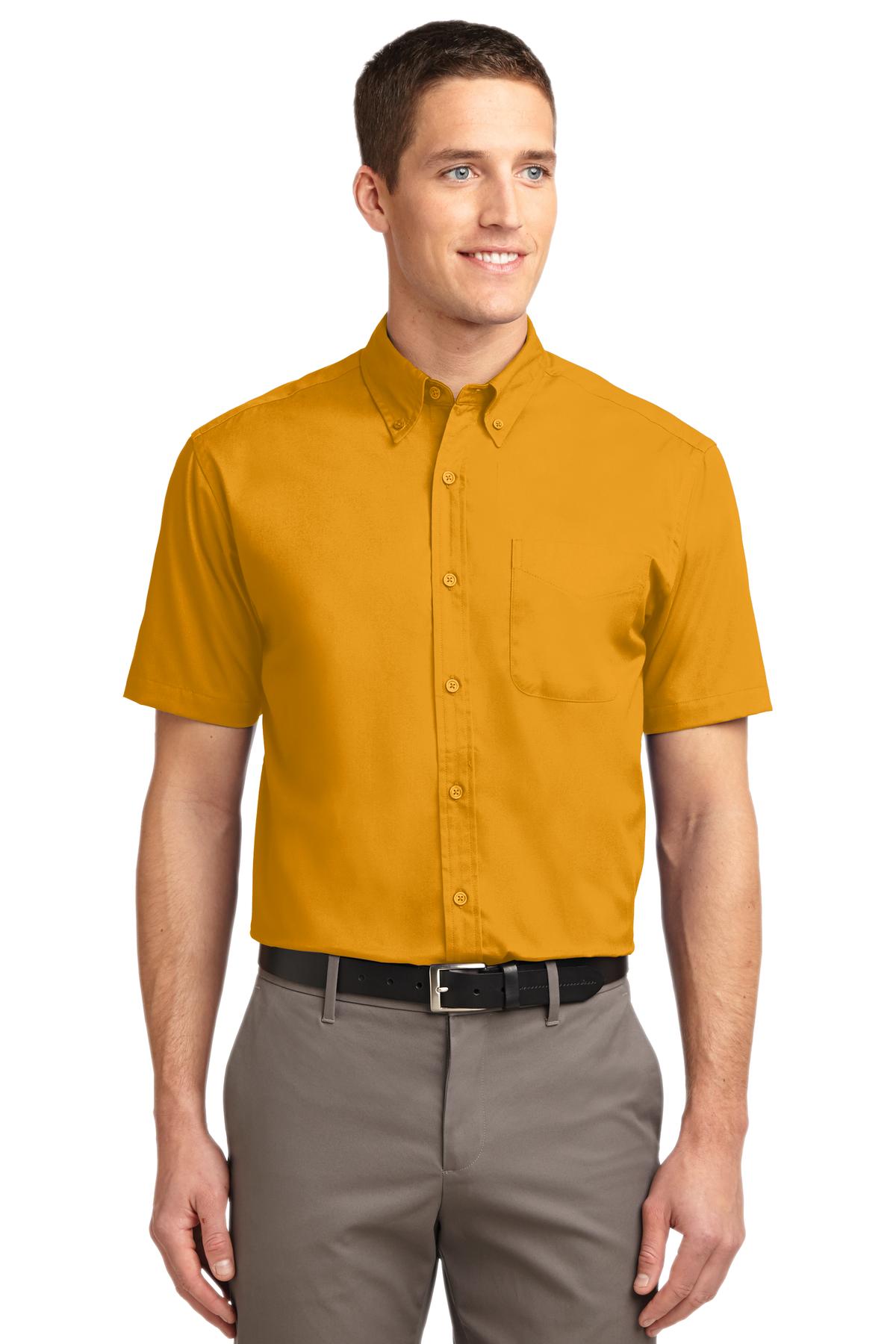 Port Authority Men's Short Sleeve Easy Care Shirt. S508 2 of 3