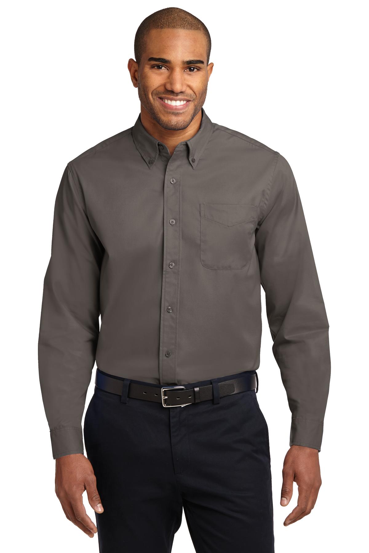 Port Authority Men's Tall Long Sleeve Easy Care Shirt