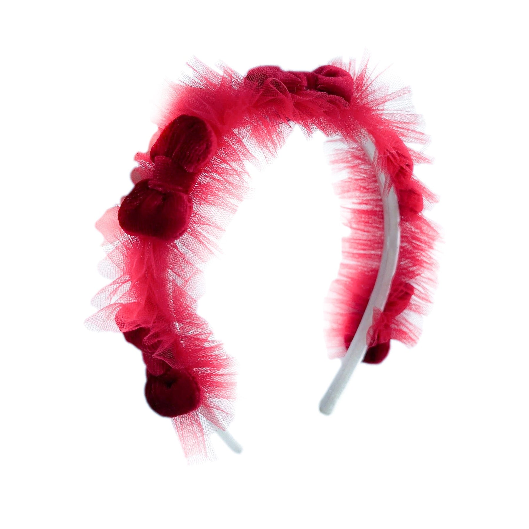 Holly Velvet Bow Headband 7745616052284