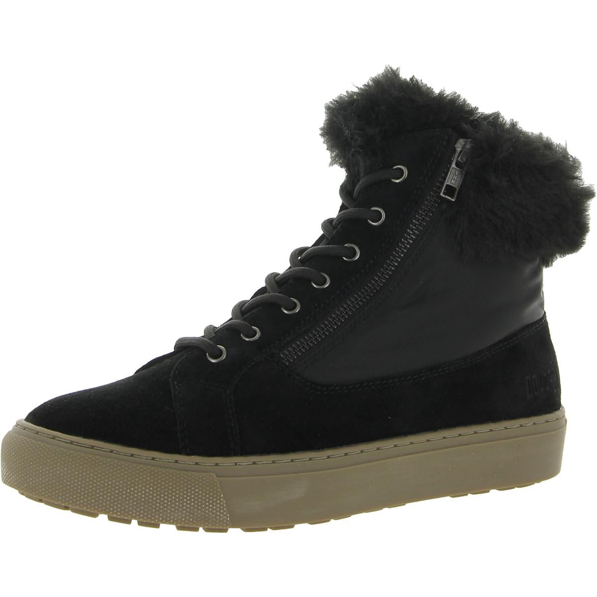 Dubliner Faux Fur Lined Cold Weather Ankle Boots
