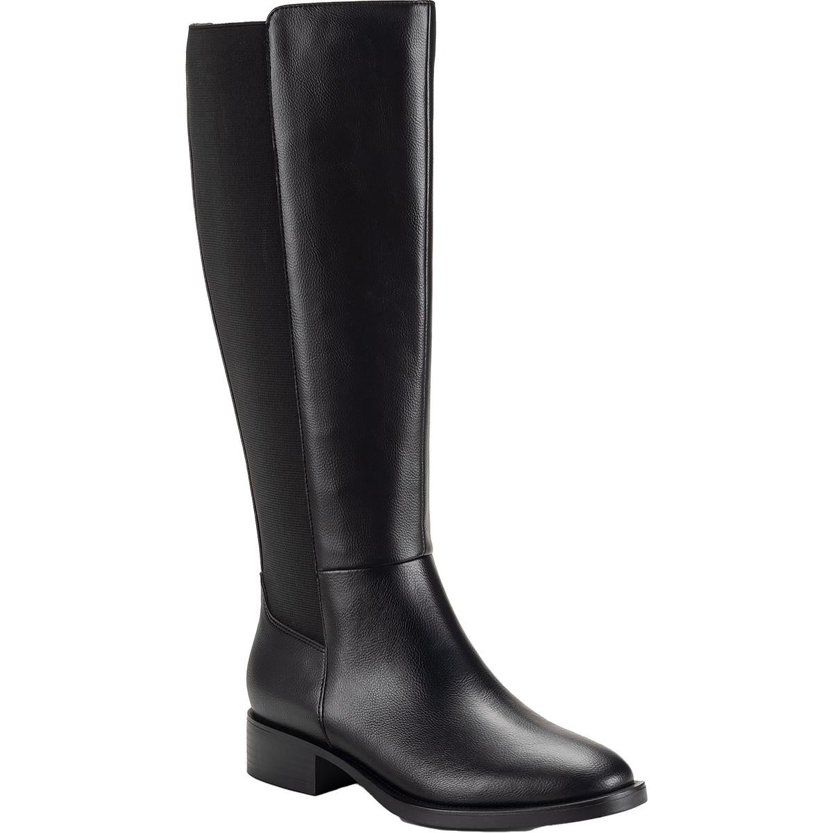 Eloise Zip Up Slip On Knee-High Boots