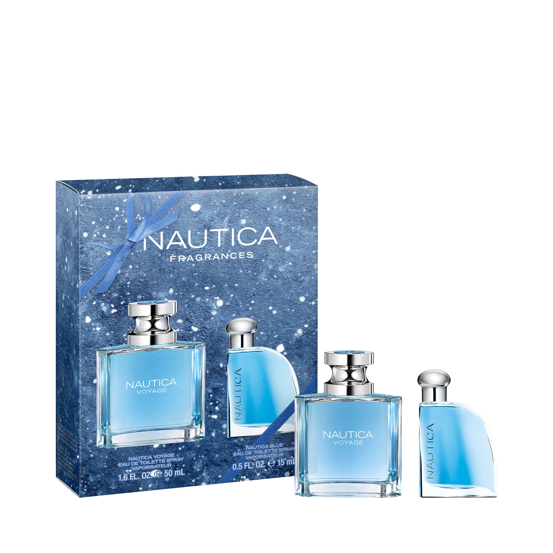 Nautica Mens Nautica Voyage And Nautica Blue Fragrance Gift Set