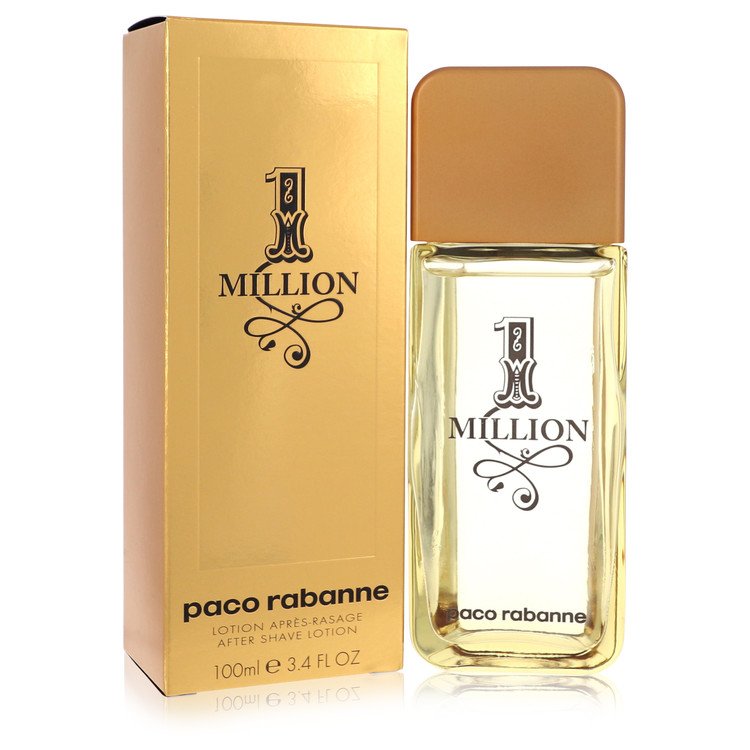 1 Million by Paco Rabanne After Shave Lotion 3.4 oz for Men 7826860015676