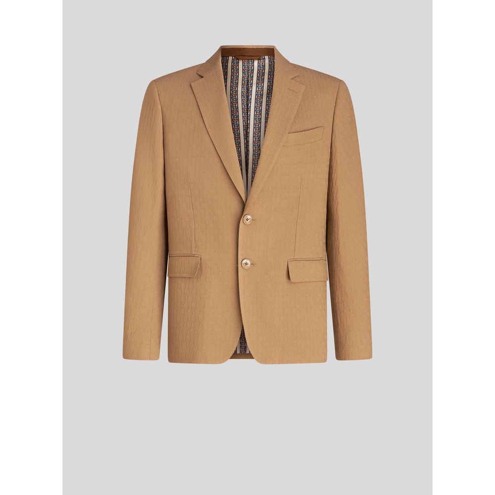 JACQUARD JACKET WITH TIE PRINT DESIGNS 7826840715324