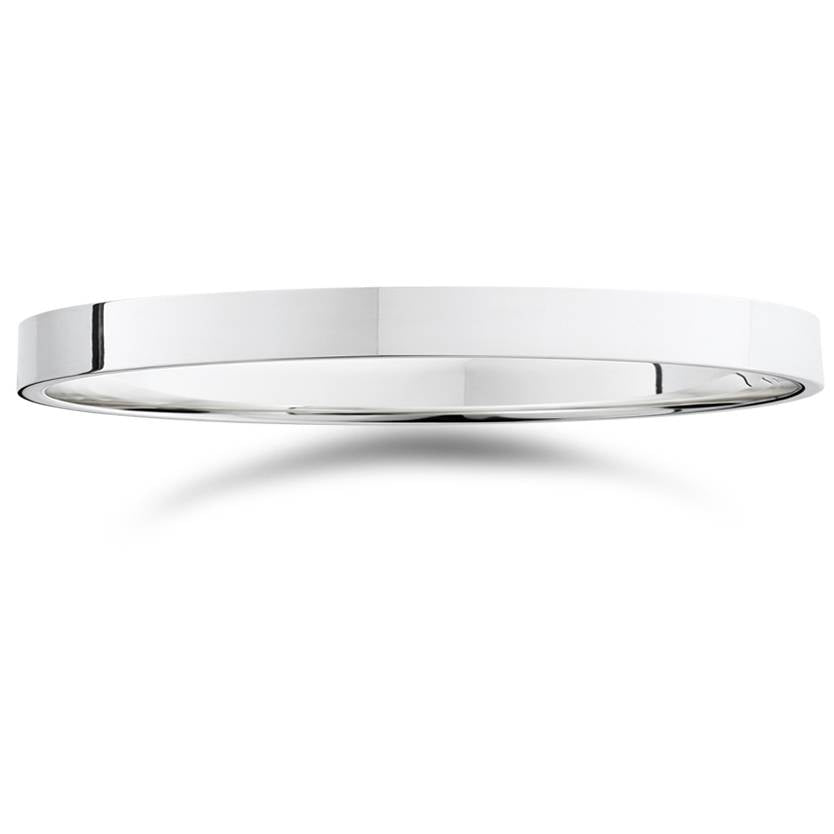 2mm Flat High Polished Wedding Band 950 Platinum Size Selectable 7802586071100