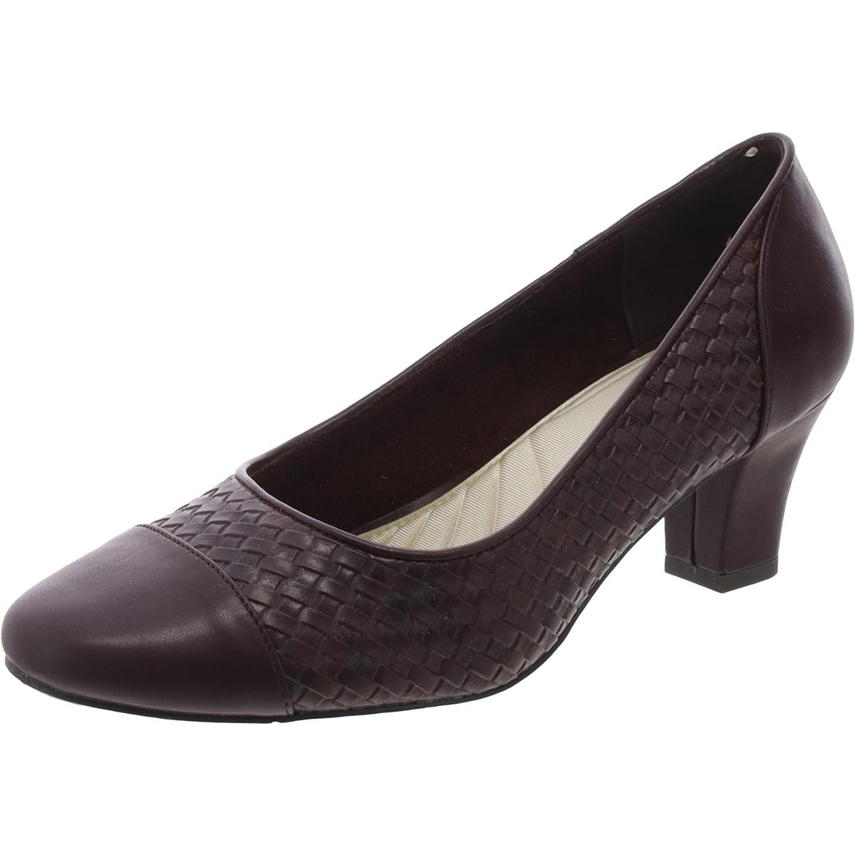 Wes Faux Leather Cushiond Pumps