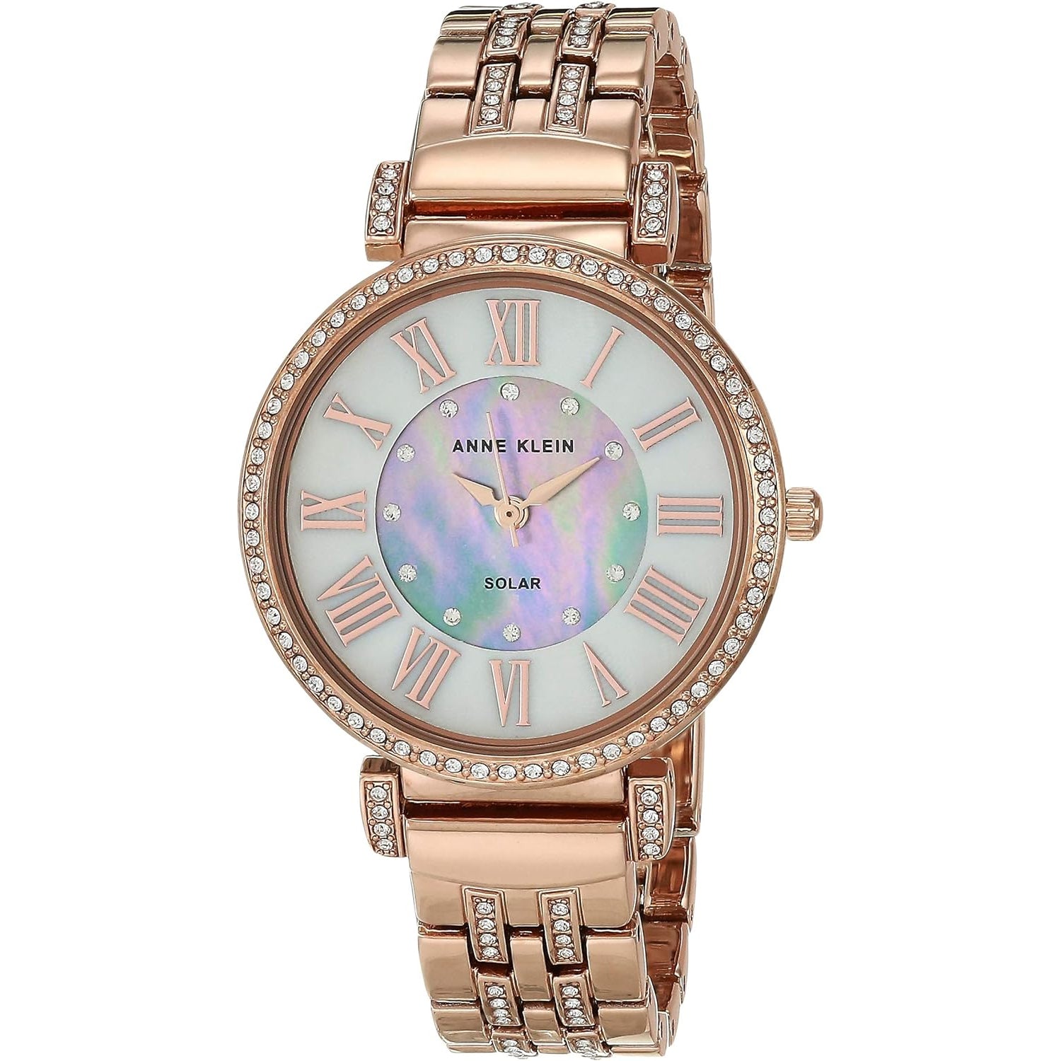 Anne Klein Women's Classic Mother of Pearl Dial Watch 7221044215868