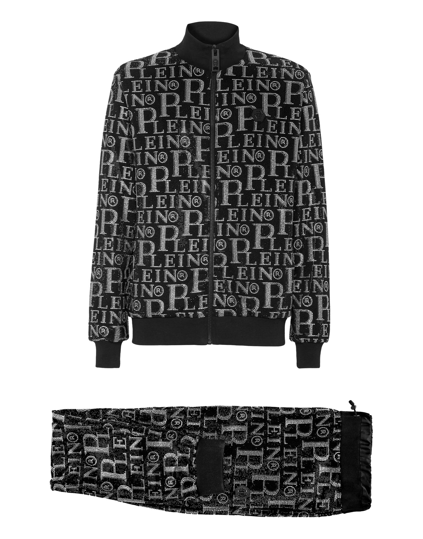 Tracksuit Top/Trousers Crystal Plein 7667761479740