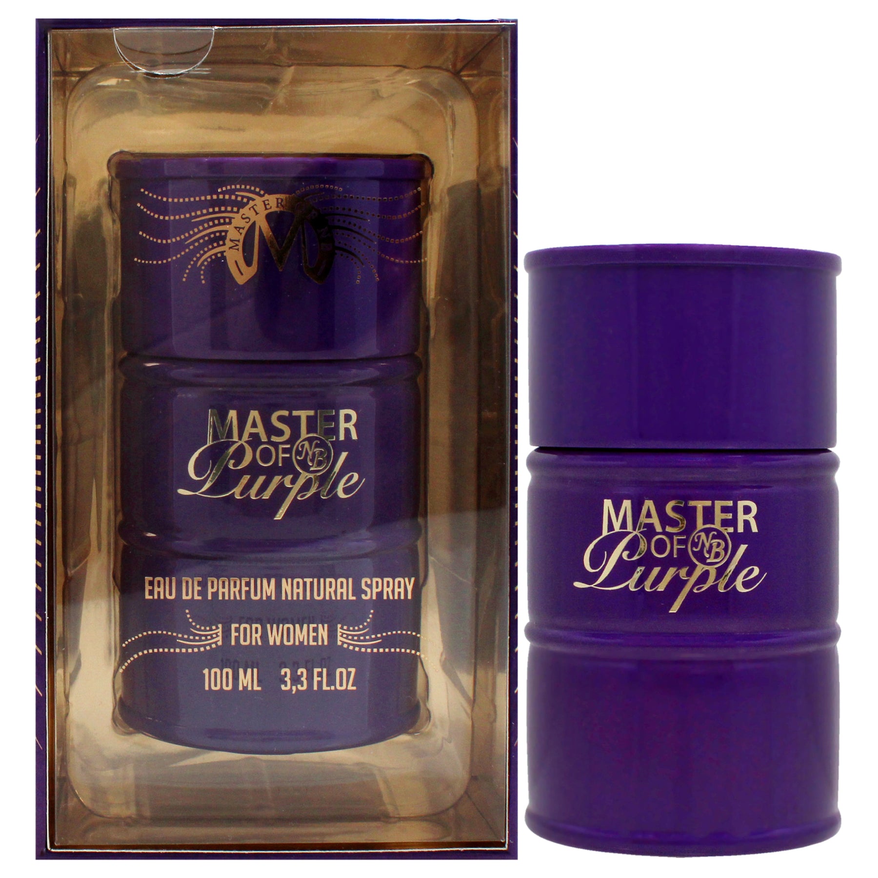 Master of Purple by New Brand for Women - 3.3 oz EDP Spray 7831426072636