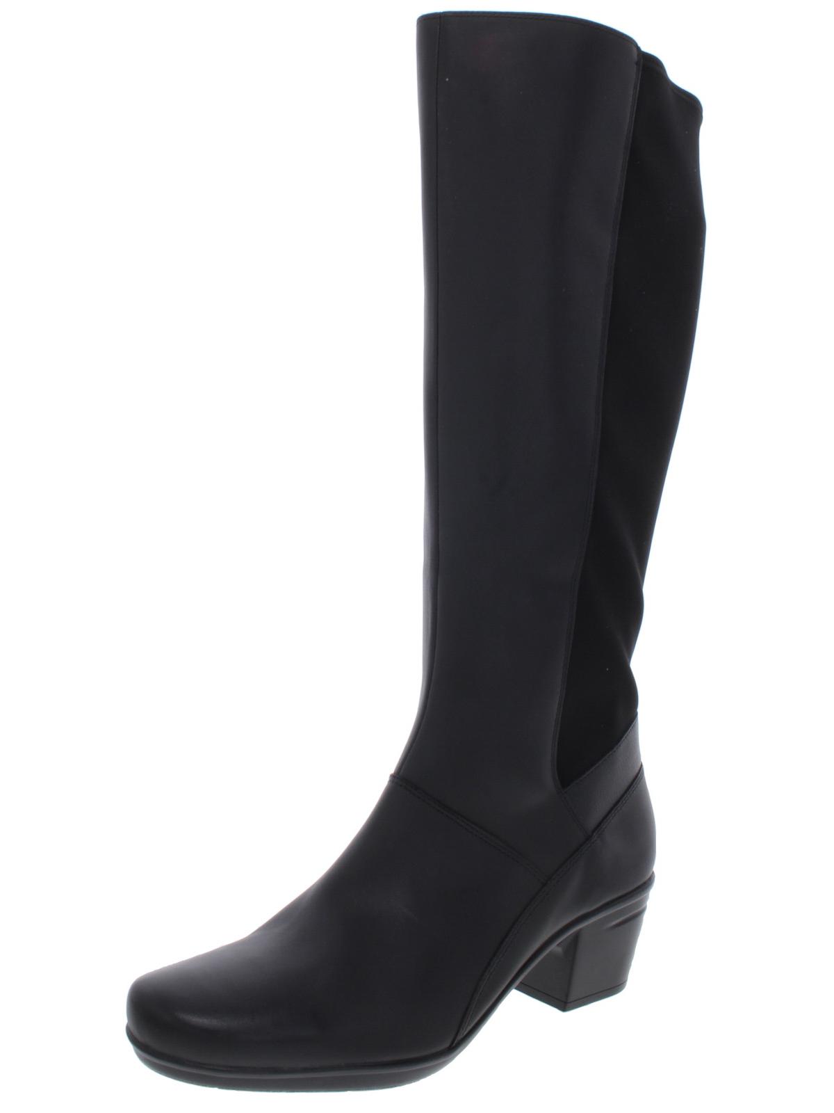 Emslie Emma Womens Leather Tall Knee-High Boots