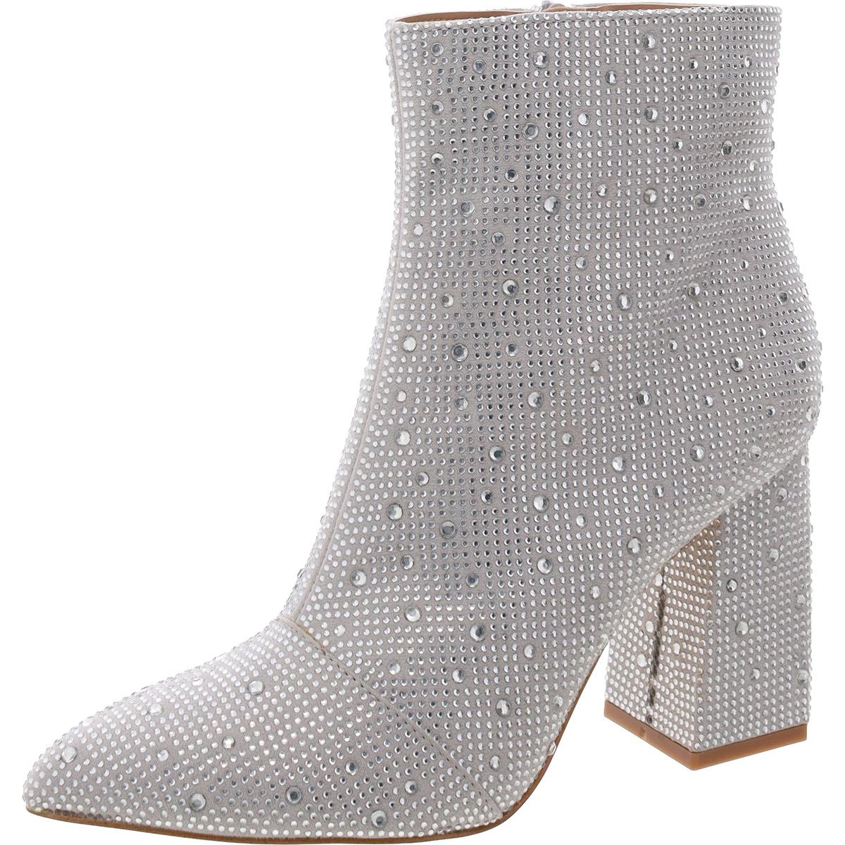 Briel Rhinestone Ankle Boots