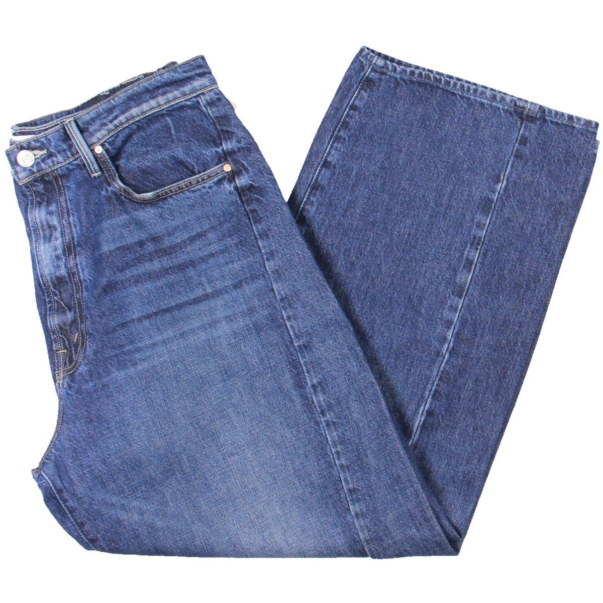 Ankle Wide Leg Ankle Jeans