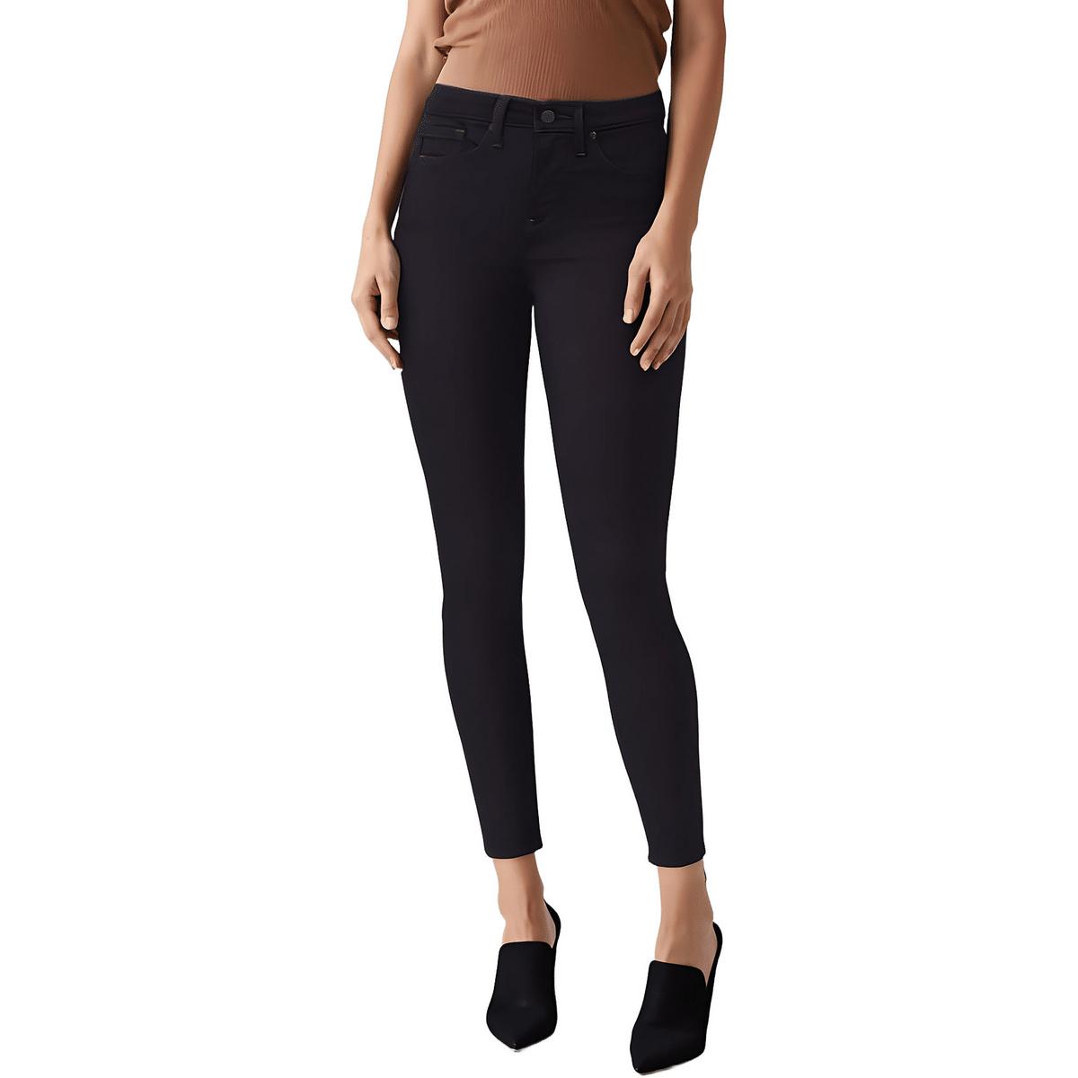 Solid Denim Skinny Jeans