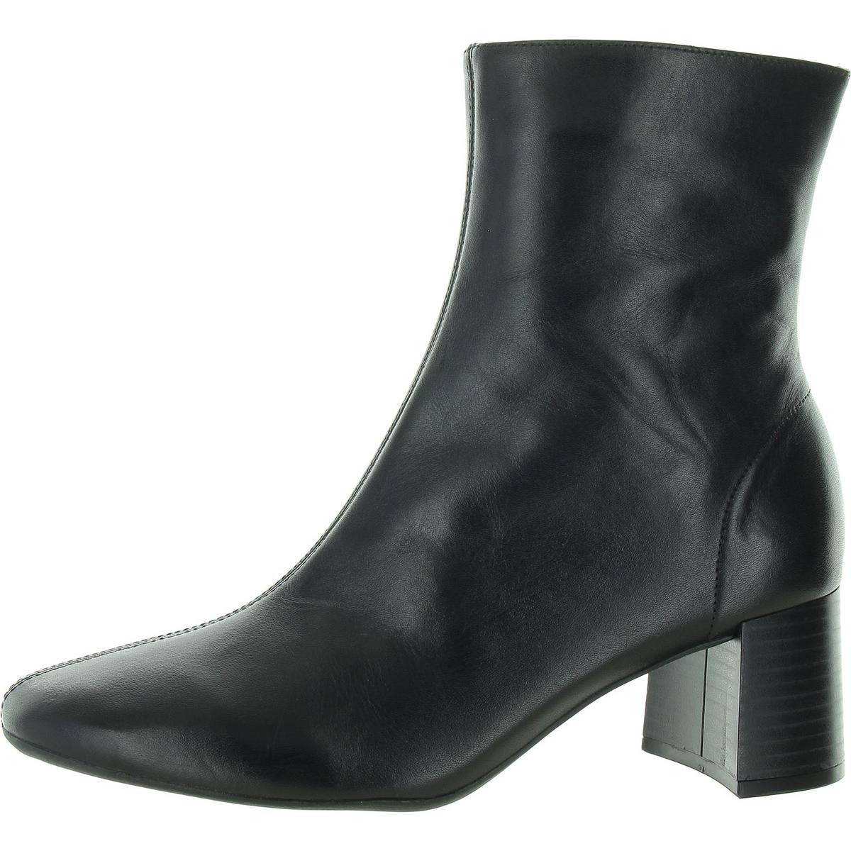 Zip Up Round Toe Ankle Boots