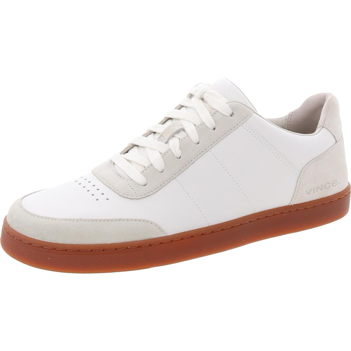Noel Lace-Up Leather Casual And Fashion Sneakers