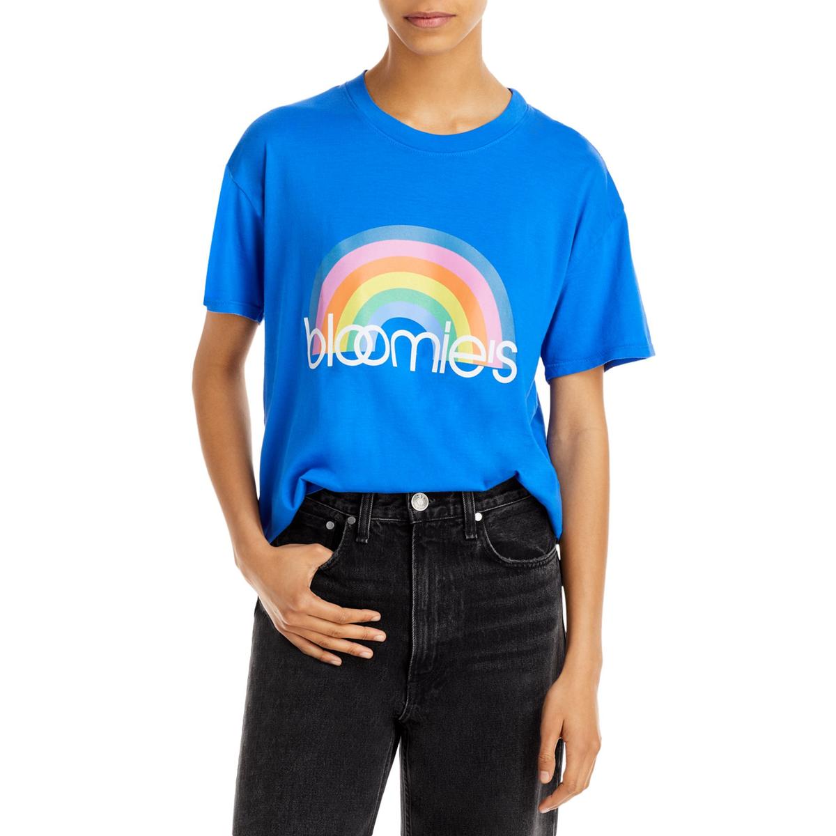 Rainbow Graphic Cotton T-Shirt