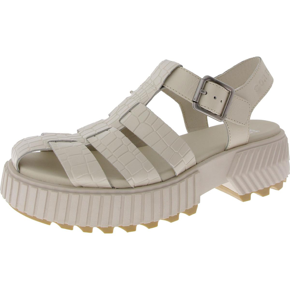 Ona Streetworks Fisherman Mid Sandal Animal Print Fisherman Sandals