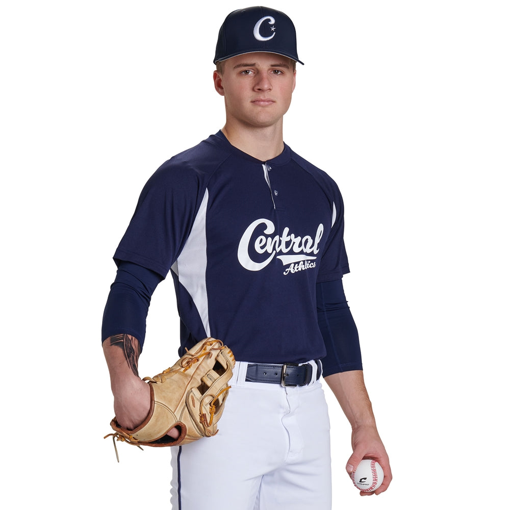 Champro Men's Wild Card 2-Button Baseball Jersey