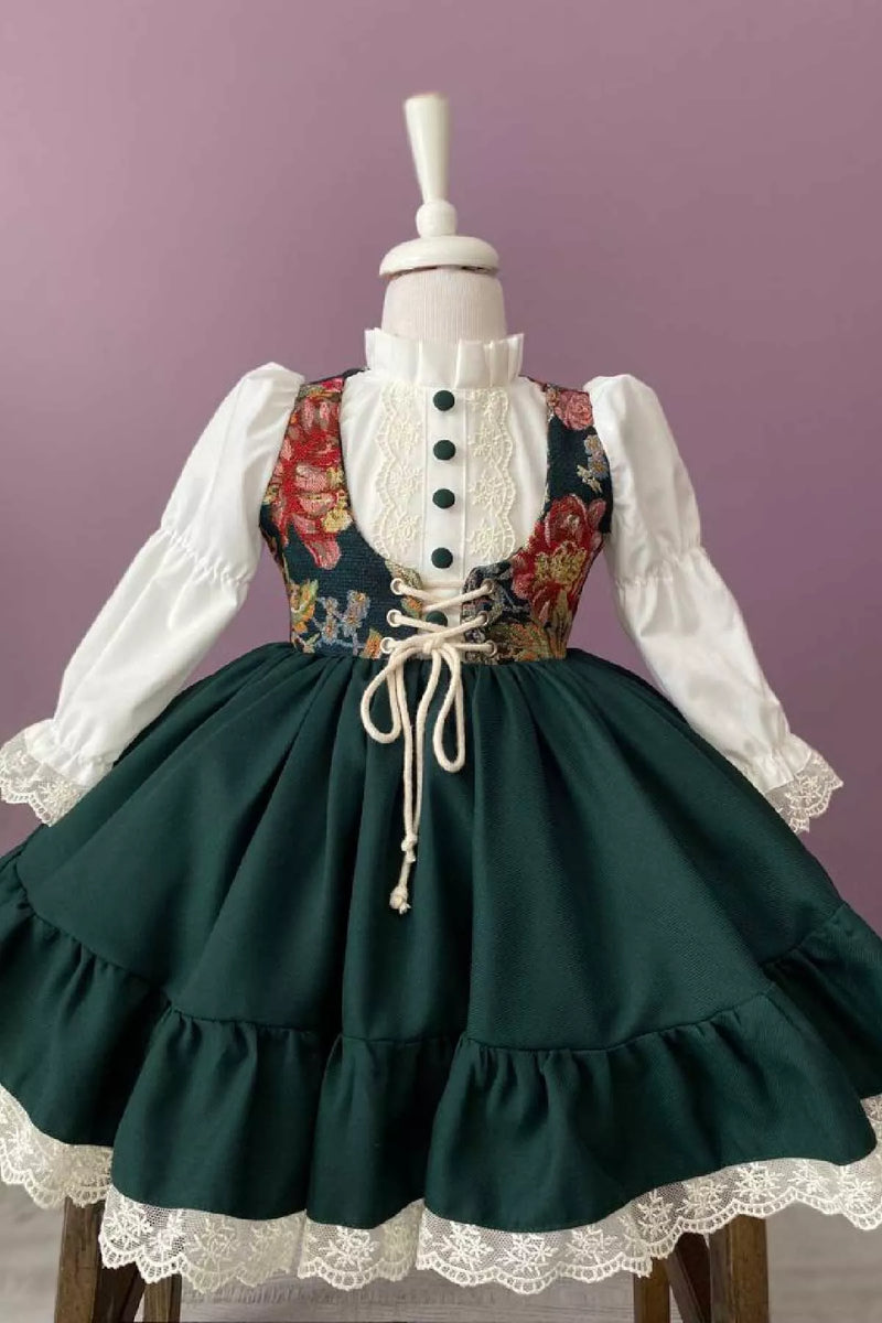 Chelsea Green Vintage Dress