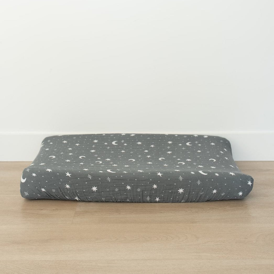 Night Sky Muslin Changing Pad Cover
