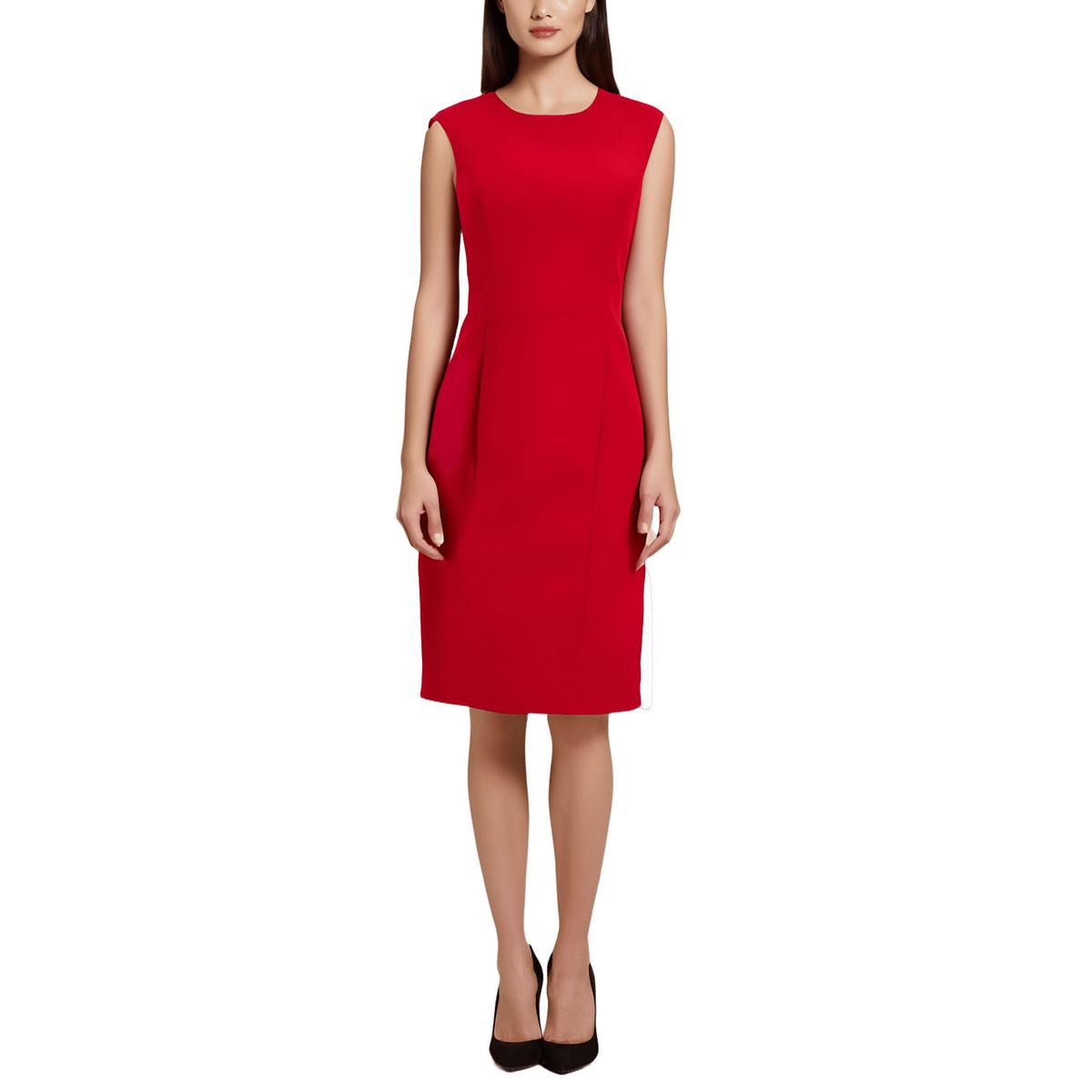 Petites Midi Office Sheath Dress