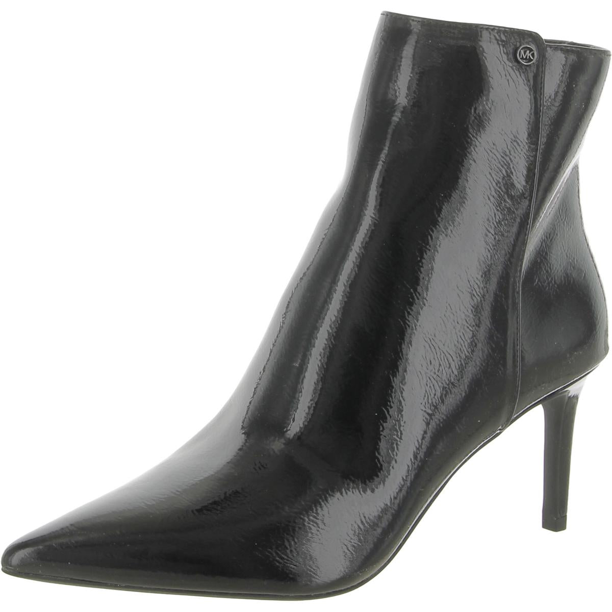 Alina Flex Patent Ankle Booties