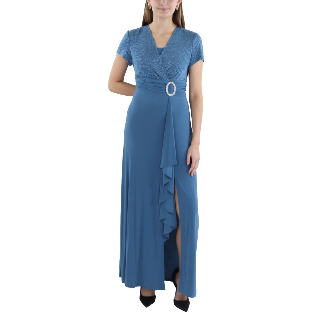 Embellished Long Evening Dress