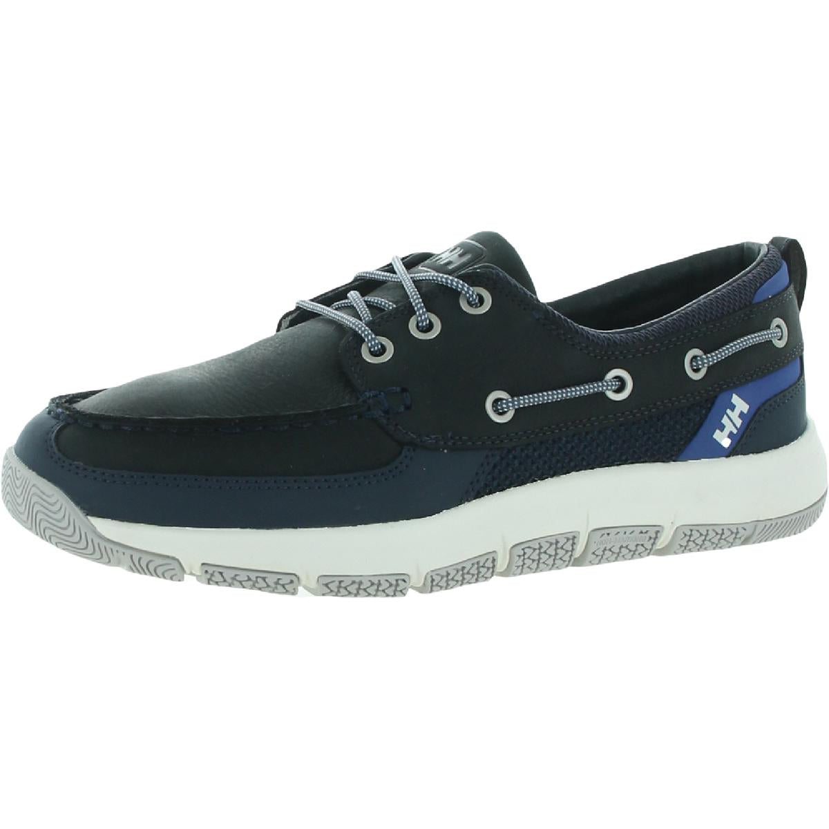 Newport F-1 Deck Leather Lace Up Boat Shoes