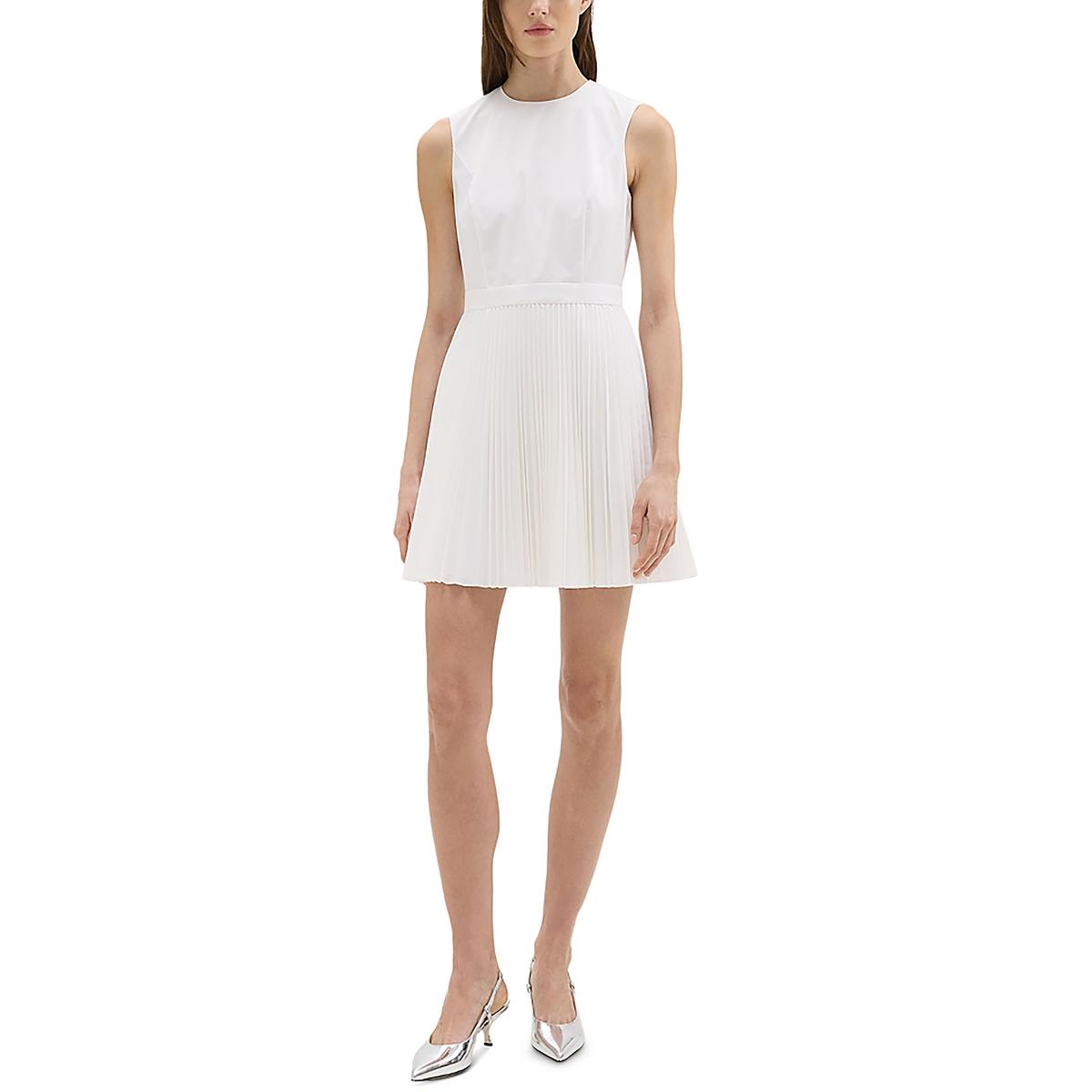 Round Neck Sleeveless Mini Dress