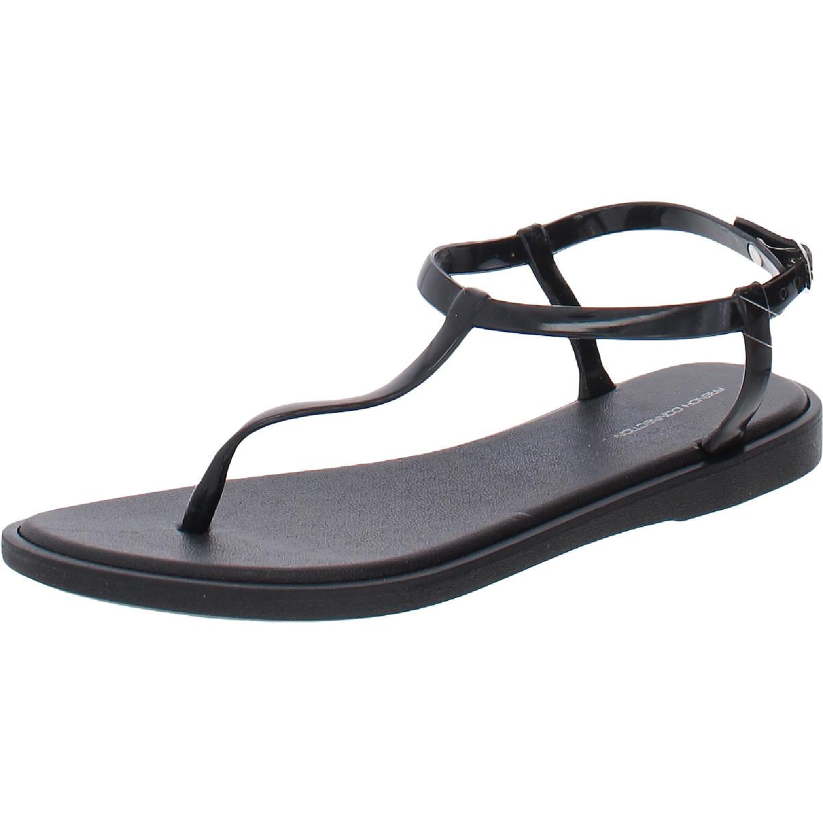 Dallas Sandal Faux Leather Casual Flip-Flops