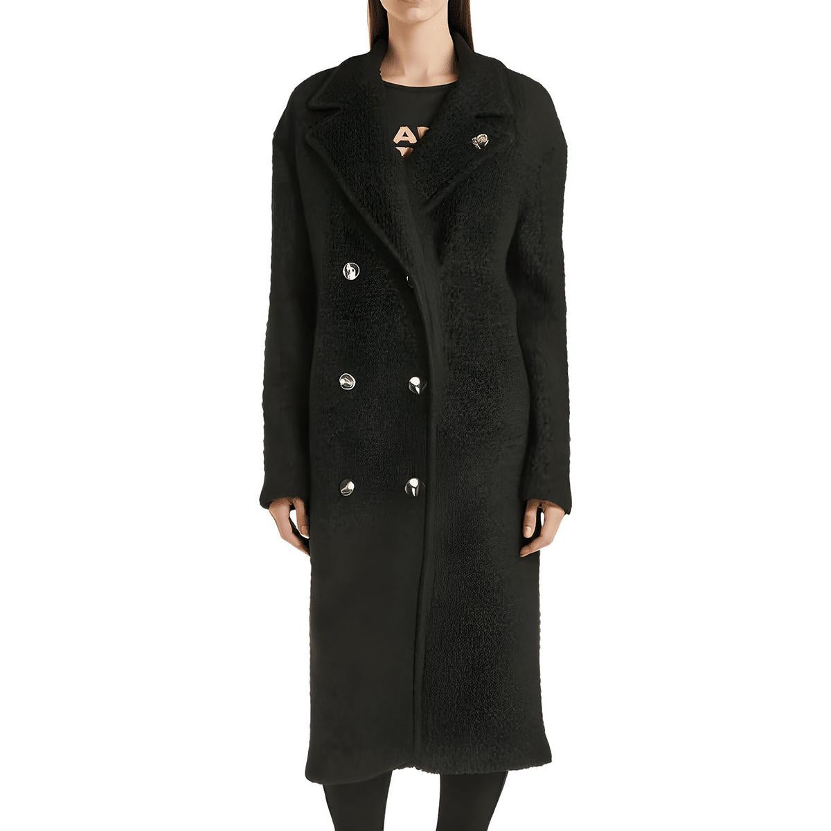 Double-Breasted Wool Overcoat
