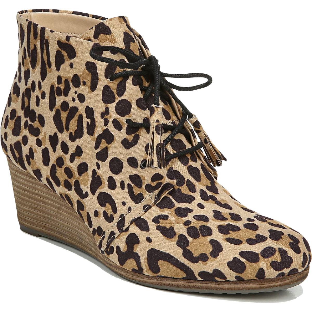 Dakota Faux Suede Boho Wedge Boots