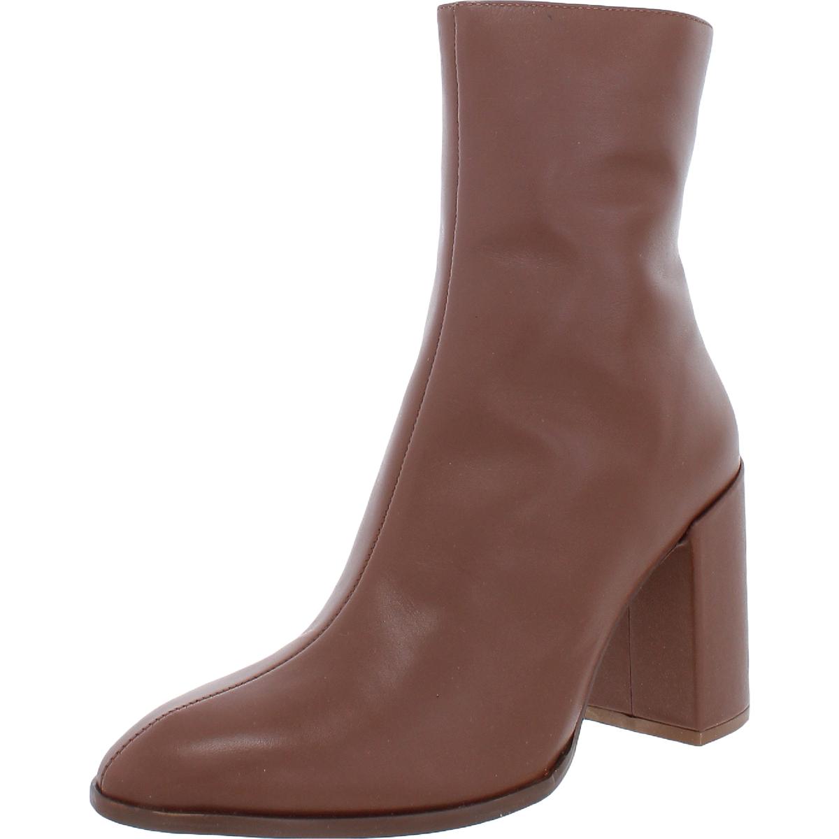 Trudy Leather Pointed Toe Ankle Boots