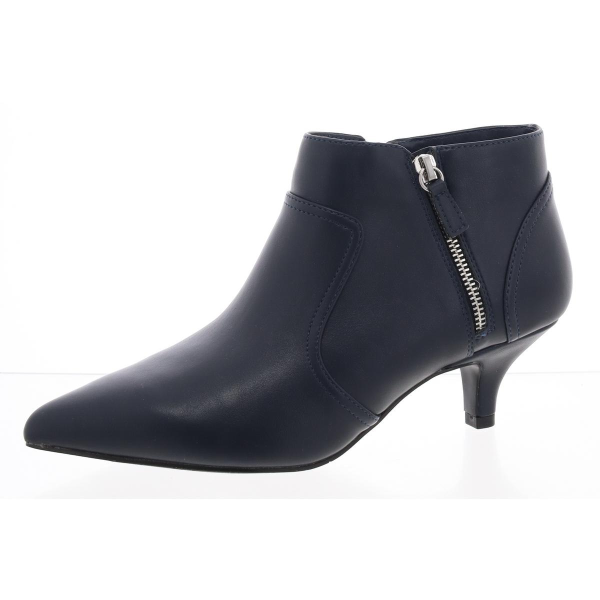 Annalee Zip Up Slip On Ankle Boots