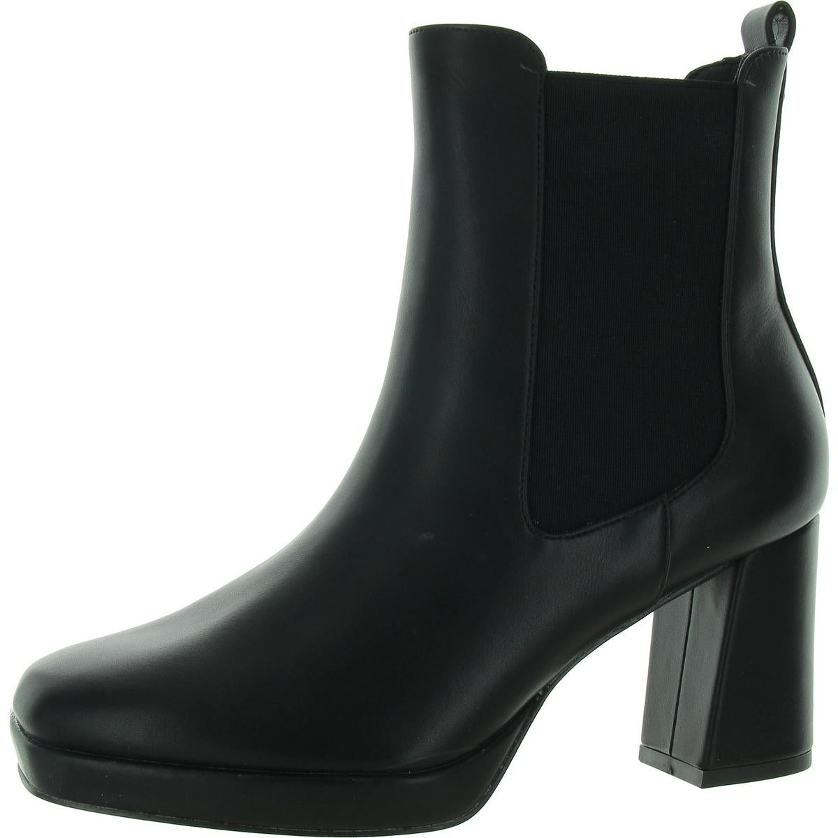 Penny Vegan Leather Ankle Chelsea Boots