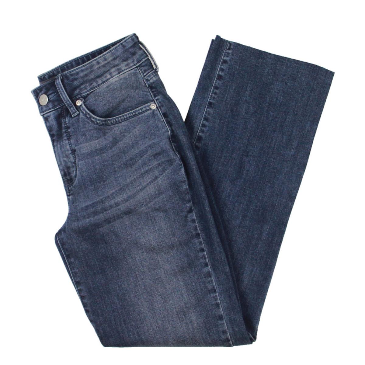 Marilyn Straight Leg Raw Hem Ankle Jeans