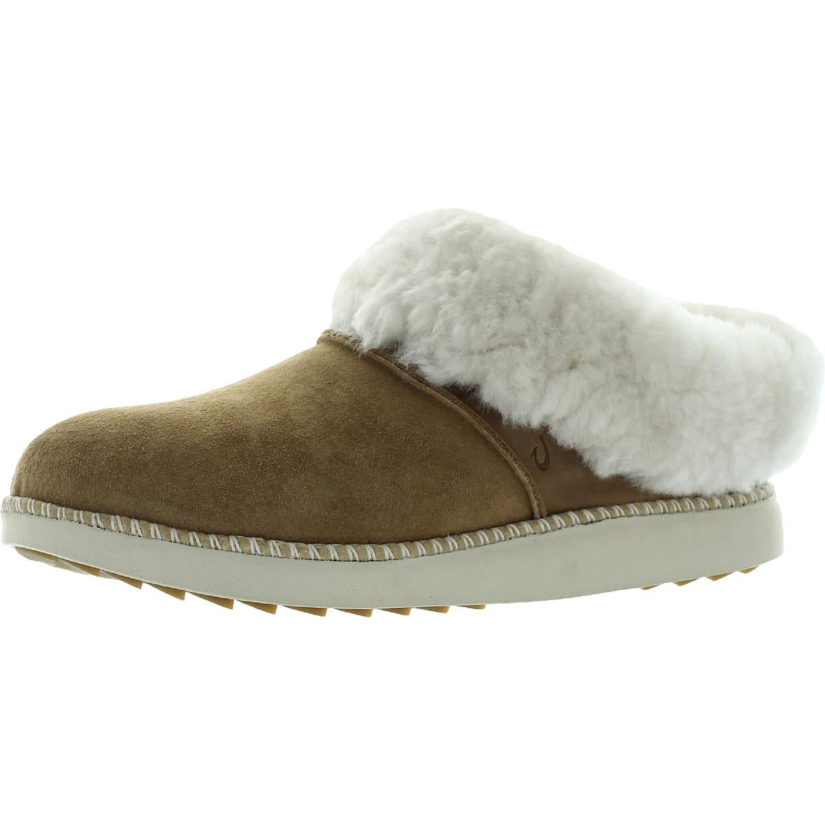 Ku'I Suede Slip On Loafer Slippers