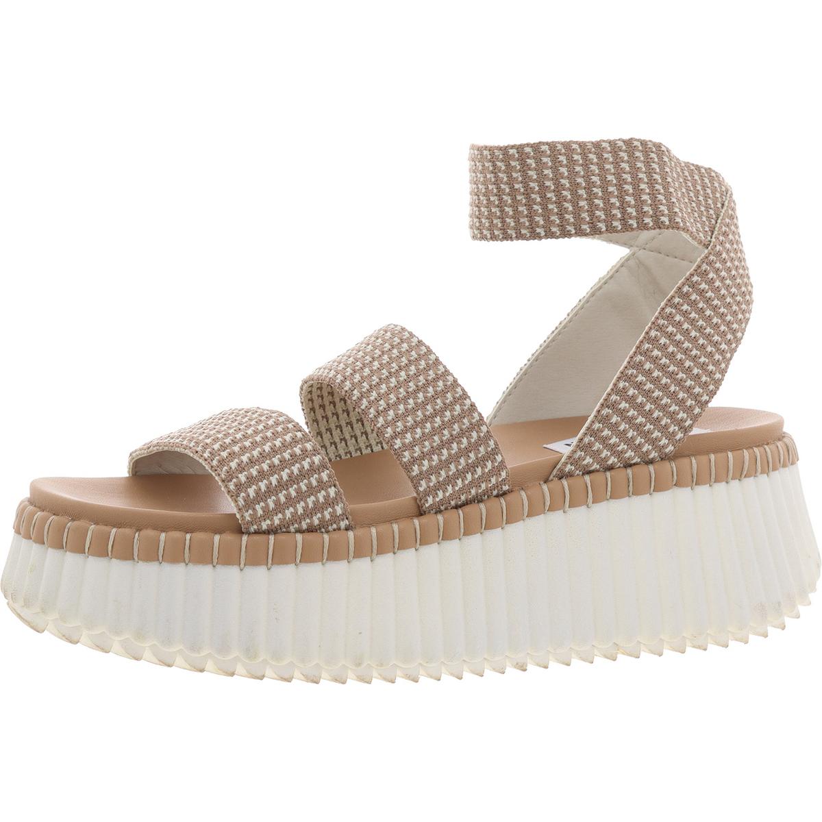Shelle Slip On Elastic Platform Sandals