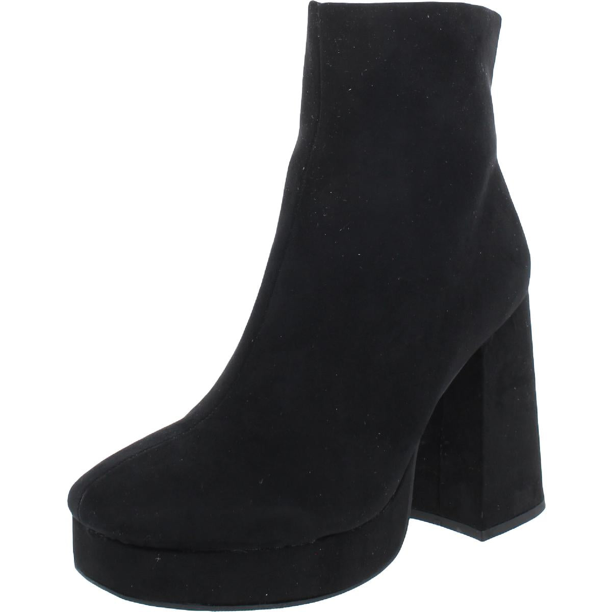 Coraa Padded Insole Faux Suede Ankle Boots